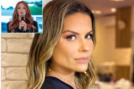 Fernanda Stumpp e primeira-dama Virginia Mendes ( em detalhe)