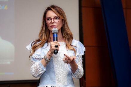 A primeira-dama Virginia Mendes, que detonou secretrio de Assistncia Social de Vrzea Grande 