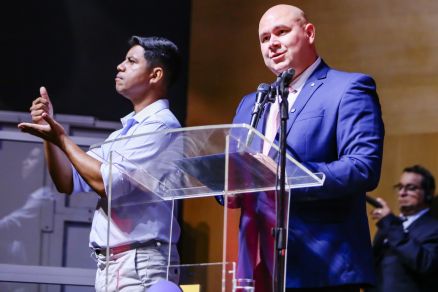 O prefeito eleito Abilio Brunini: 
