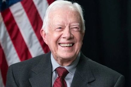 O ex-presidente Jimmy Carter, que faleceu no domingo (29)