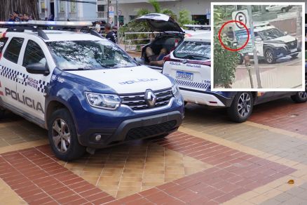 Corpo de homem foi encontrado em decomposi��o dentro de viatura 