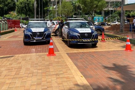 A viatura, segundo a Pol�cia Militar, fica estacionada de forma fixa na Pra�a Alencastro