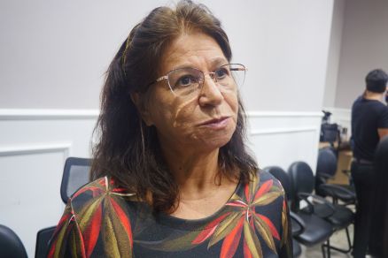 A secretria de Educao de Cuiab, Solange Dias