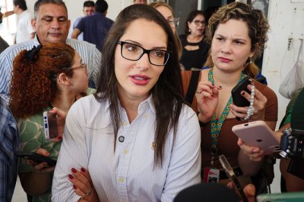 A deputada estadual Janaina Riva, que deve disputar o Senado Federal no ano que vem