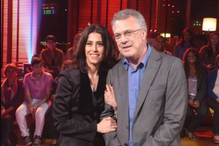 Fernanda Torres e Pedro Bial 