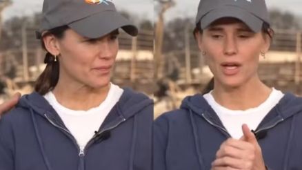 Jennifer Garner est� ajudando na distribui��o de alimentos para os afetados pelos inc�ndios 