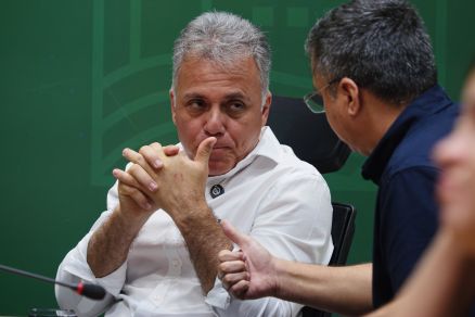 O secret�rio municipal de Obras P�blicas de Cuiab�, Reginaldo Teixeira