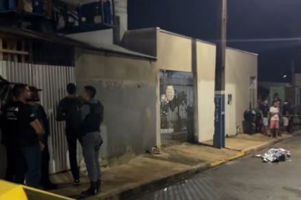 Homic�dio foi registro em rua de Sorriso 