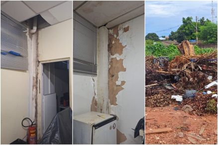 Imagens do Comando Geral da Pol�cia Militar, que vai mudar de endere�o temporariamente