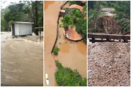 Confresa, Nobres e Chapada dos Guimar�es ap�s temporal