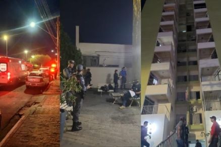 A movimentao no local onde aconteceu a tragdia