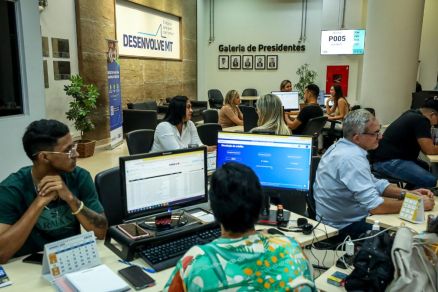 Atendimento de empreendedores na Desenvolve MT