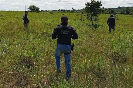 Os corpos estavam em um pasto na zona rural de Tangar da Serra