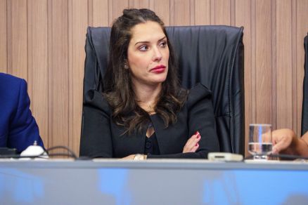 A deputada estadual Janaina Riva (MDB), que sonha com vaga no Senado
