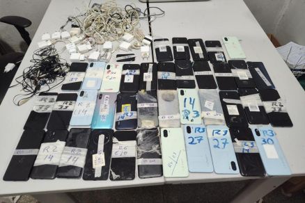 Materiais ilcitos encontrados em posse dos detentos da PCE
