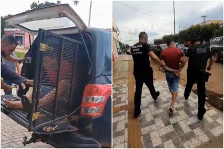 Suspeitos de envolvimento nos incndios foram presos 