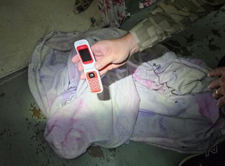 Celular apreendido na Cadeia Pblica de Paranatinga