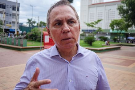 O vereador Dilemrio Alencar, que  lder do prefeito na Cmara Municipal de Cuiab 