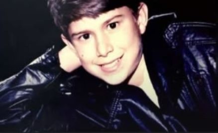 O prefeito Abilio Brunini em registro de quando era crian�a