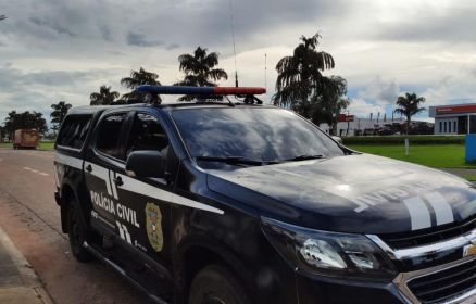 A Policia Civil atuou no caso