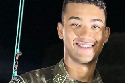 O soldado Sidney Pereira dos Santos, que morreu nesta quarta