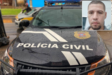 Rafael Jair Santos Fernandes (detalhe) est sendo procurado pela Polcia
