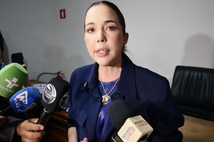 A vereadora Maysa Le�o, que criticou o servi�o prestado pelas �guas Cuiab�