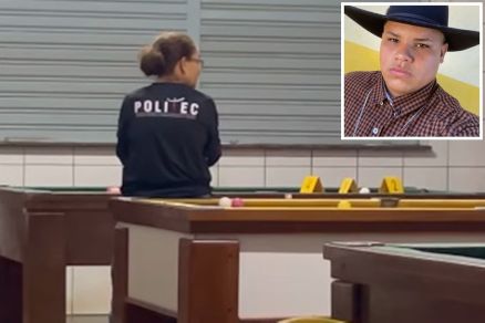 Paulo Henrique (detalhe) jogava sinuca com amigos quando foi morto a tiros 