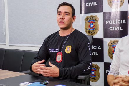 O delegado Antenor Jnior Pimentel Marcondes, que  responsvel pela operao A Csar o Que  de Csar