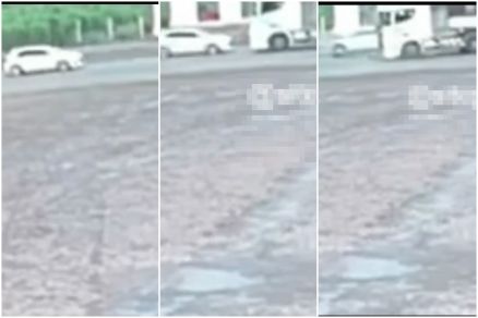 Carro trafegava na contram�o quando colidiu em caminh�o 