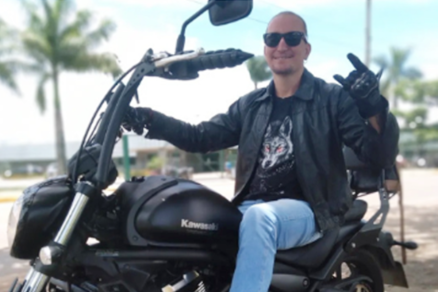 O professor de Histria Marcelo Vincius Dressler, de 38 anos, que morreu neste domingo