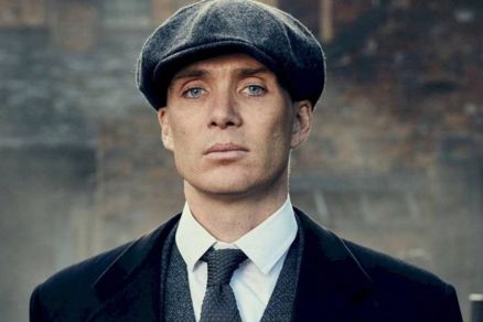 O personagem Tommy Shelby, interpretado pelo ator Cillian Murphy
