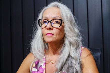 A secret�ria municipal de Sa�de de Cuiab�, L�cia Helena Barboza Sampaio