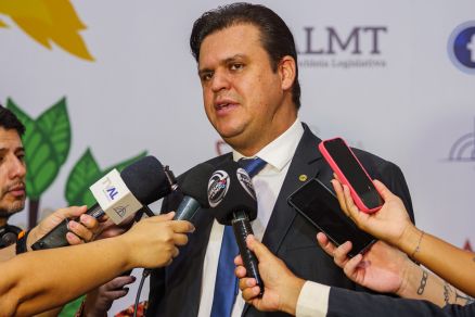 O deputado estadual Thiago Silva, que diz que tentar o comando do MDB em Mato Grosso