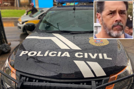 O professor Francisco Jos Andreotti Prada (detalhe), que foi preso