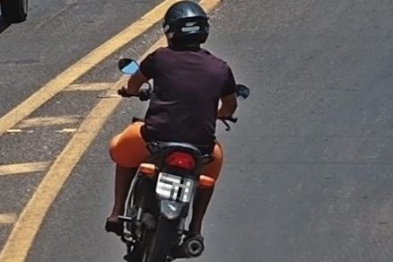 Motociclista que importunava mulheres	em Barra do Garas