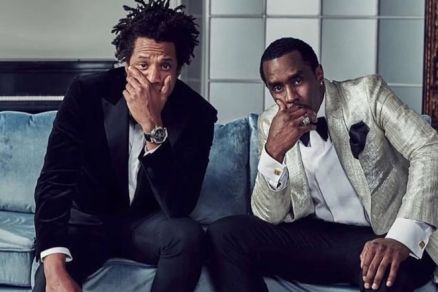 Os rapper americanos, Jay-Z e P Diddy