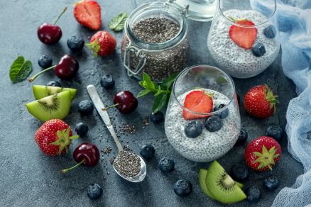 Semente de chia pode ser colocada em diversos alimentos