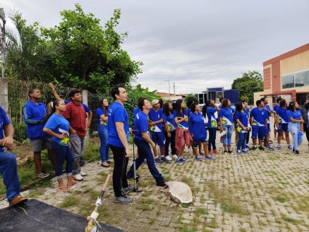 Oficina de foguetes chama ateno de estudantes em Livramento 