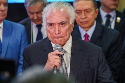 Ex-presidente da Rep�blica, Michel Temer (MDB) esteve na Capital mato-grossense