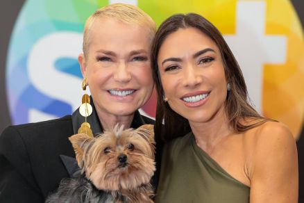 Bastidores da grava��o da participa��o especial de Xuxa Meneghel no 'Programa Silvio Santos com Patricia Abravanel' 