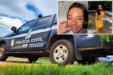 As v�timas Ayla Pereira dos Santos e Anna Clara Ramos (detalhe) foram torturadas e mortas em Tangar� da Serra