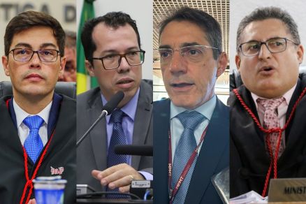 Os inscritos: Deodeste Cruz Jnior, Marcelo Lucindo Arajo, Marcelo Vacchiano, e Milton Pereira Merquiades