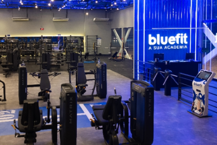 Unidade da academia Bluefit, que foi interditada