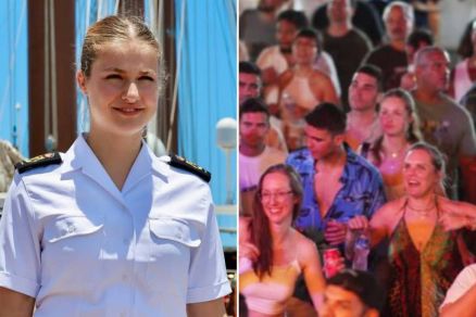 Princesa Leonor est� em treinamento na Marinha, mas se diverte com os colegas nas horas vagas