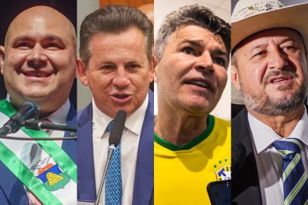 Os polticos Abilio Brunini, Mauro Mendes, Jos Medeiros e Gilberto Cattani: maiores perfis