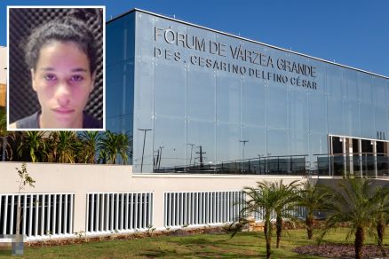 Jeanne de Almeida (em detalhe), que foi condenada pelo Tribunal do J�ri de VG 