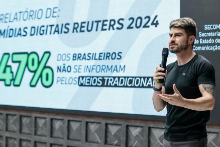 O estrategista de comunicao, Lucas Rodrigues, que diz que eleitores querem polticos 