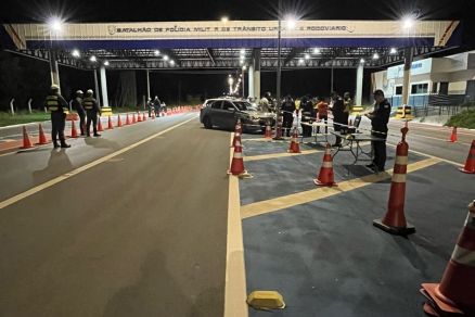 Abordagens ocorreram em frente ao Batalho de Trnsito Urbano e Rodovirio da Polcia Militar
