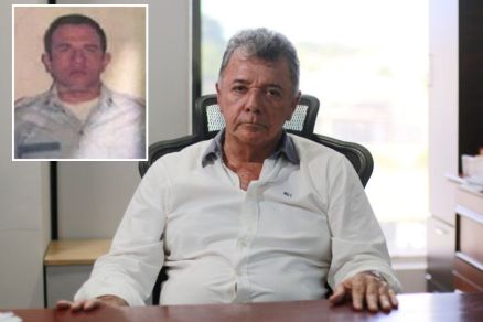 O advogado assassinado Renato Nery e o PM Heron Teixeira, que se entregou no detalhe